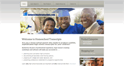 Desktop Screenshot of homeschooltranscripts.com